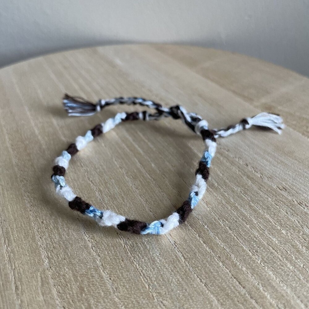Mercy Bracelet, anklet, trendy, comfortable, tie, embroidery thread, woven, gift